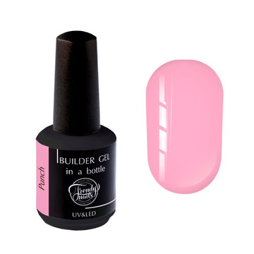 Būvējošais Gēls Pudelē - Punch TrendyNails 15ml