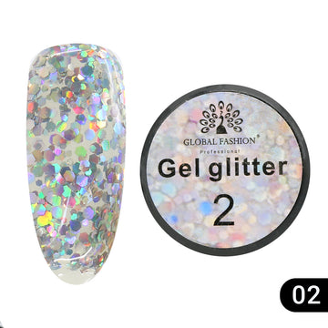 Glitter Gēls #10 Global Fashion 5gr 